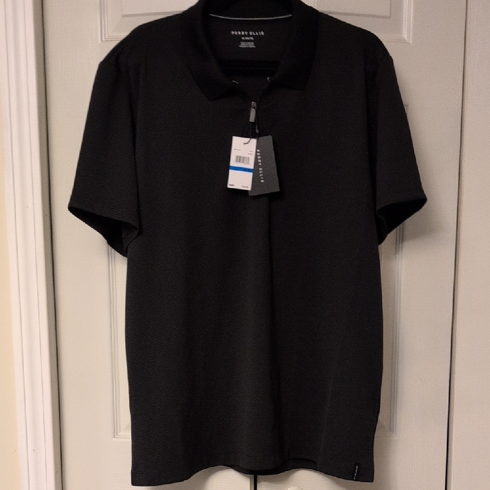 Perry Ellis Men's Black Shirt